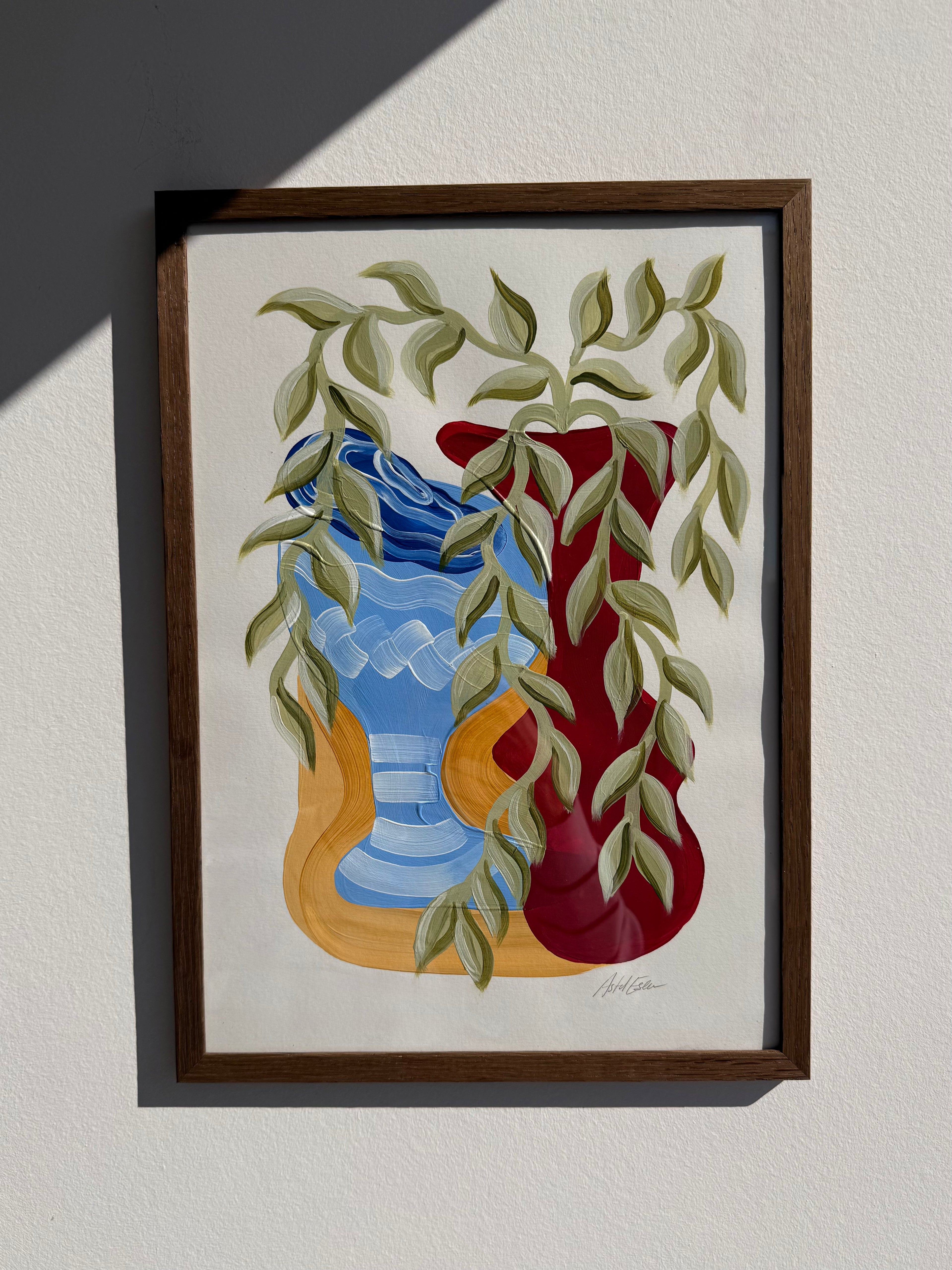 Original Paper Artwork (Framed) 32 x 44 cm