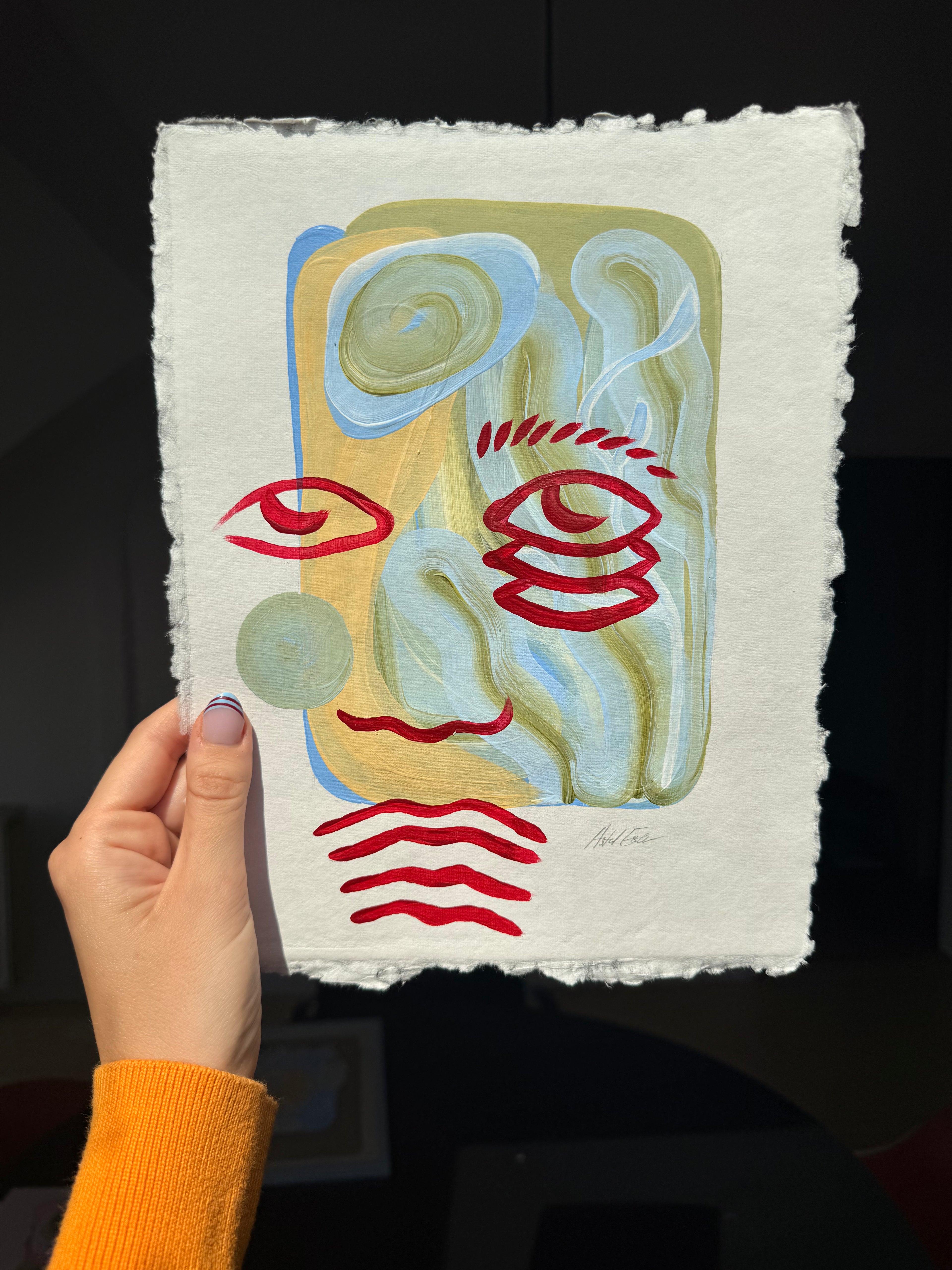 Original Paper Artwork (Framed)